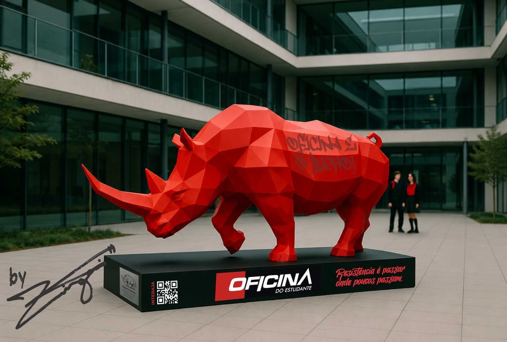 Projeto Oficina — mascote monumental